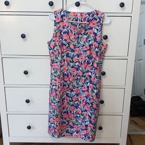 TALBOTS flowered women’s dress